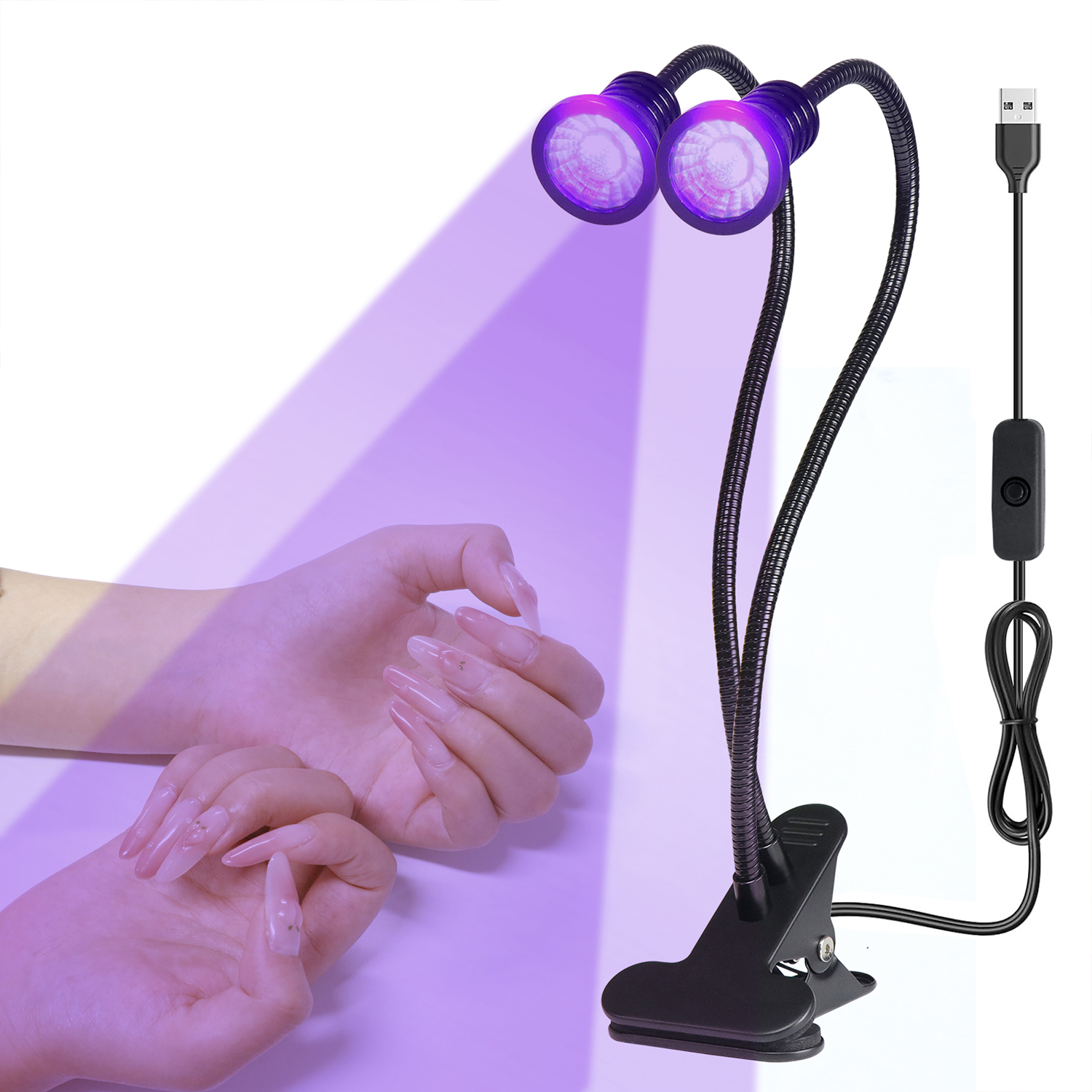 Mini USB LED Nail Dryer UV Lam - Uv Led Lamp Printer recension och pris