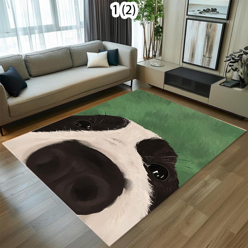 Area Rug Non-Slip Blue Backgro - Wholesale Commercial Printing recension och pris