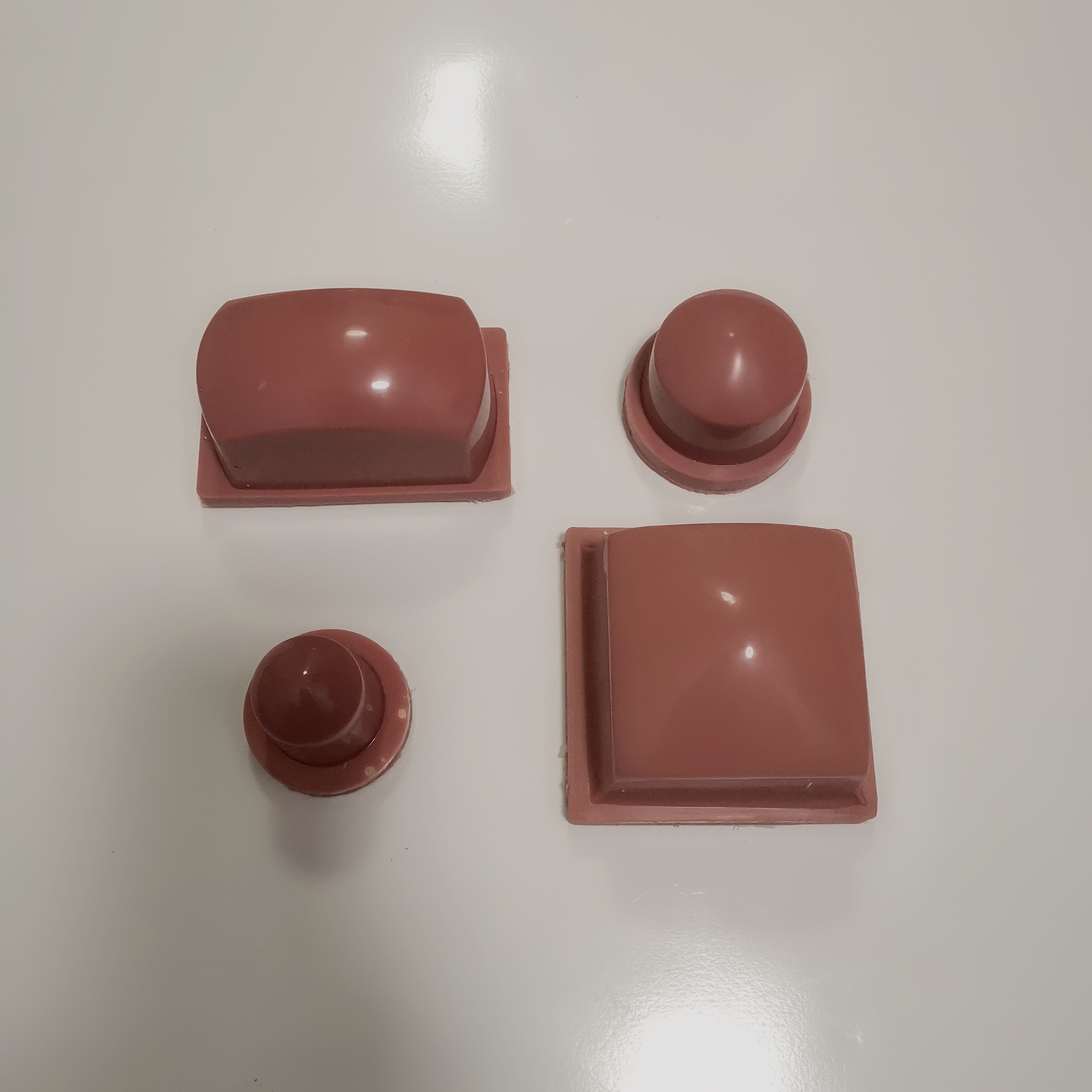 4 Pieces Silicone Material Pad - Wholesale Commercial Printing recension och pris