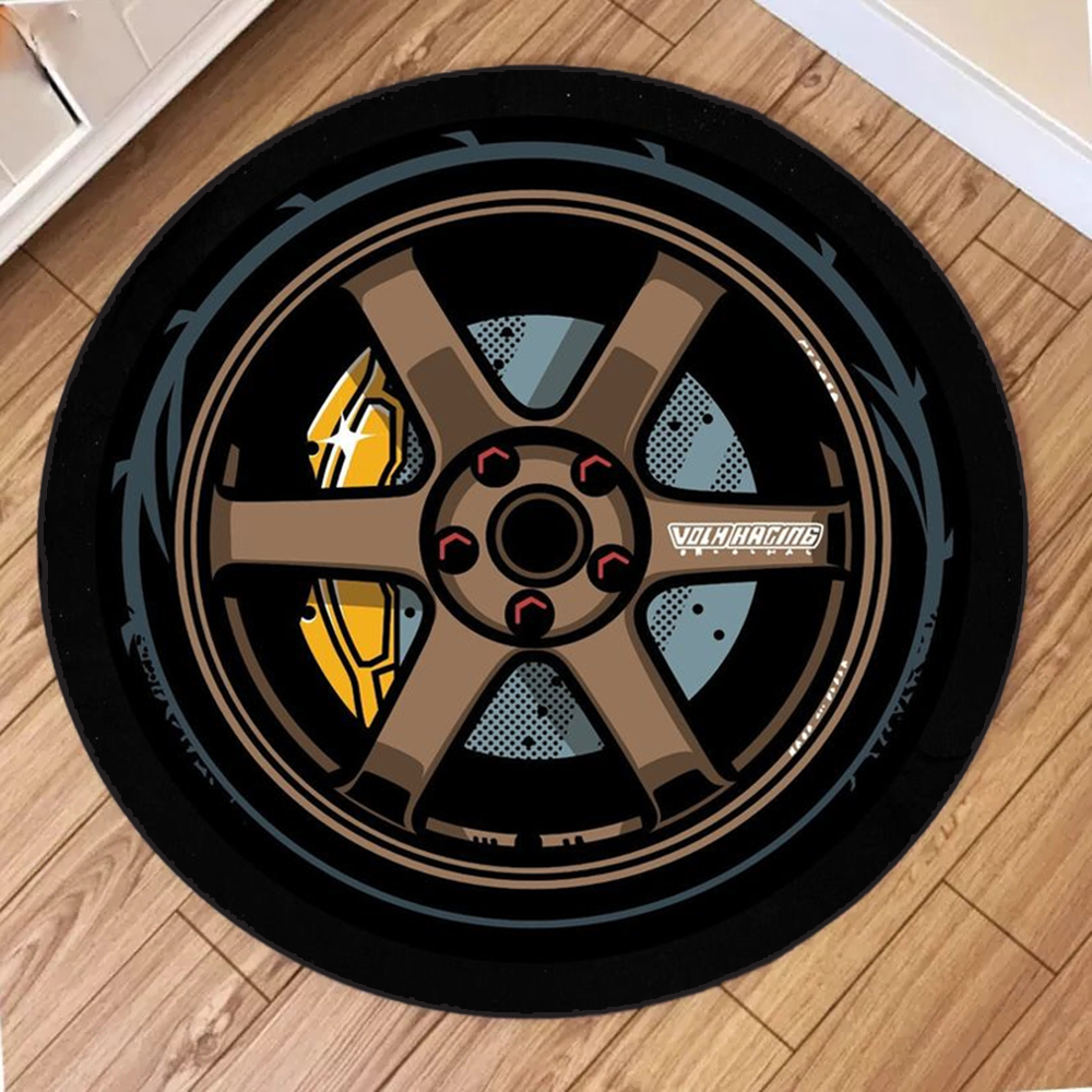 Black Wheels Printing Round Ca - Wholesale Commercial Printing recension och pris