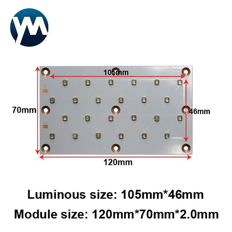 70W 72W UV LED Module  3535 UV - Uv Led Lamp Printer recension och pris