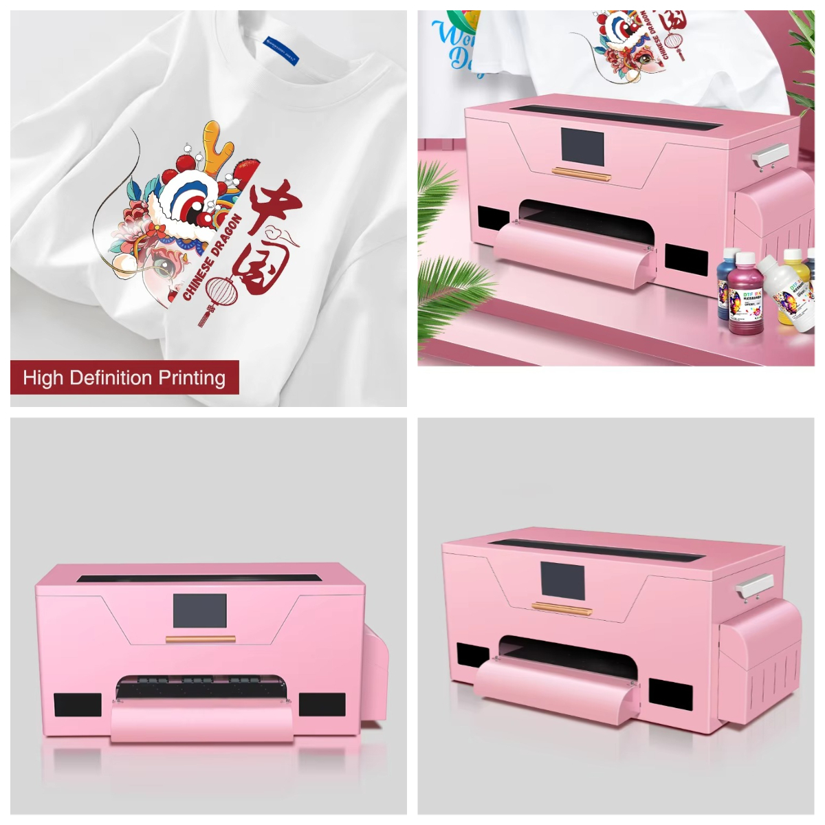 New Style A3+ 33cm 13inch Pink - Dtf Printer Machine recension och pris