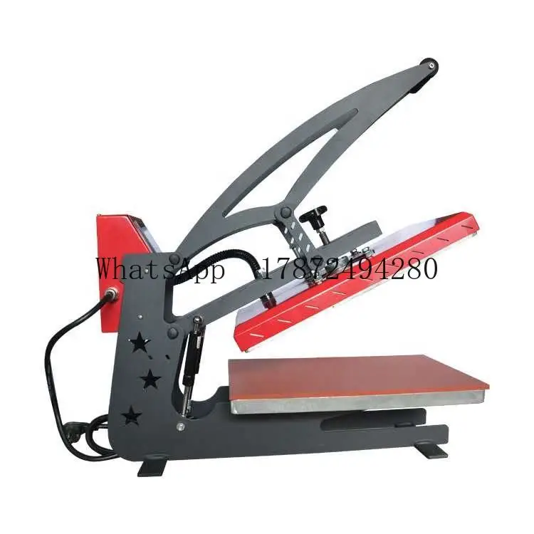 Manual High Pressure Heat Pres - Commercial Printing Machine For Shirts recension och pris