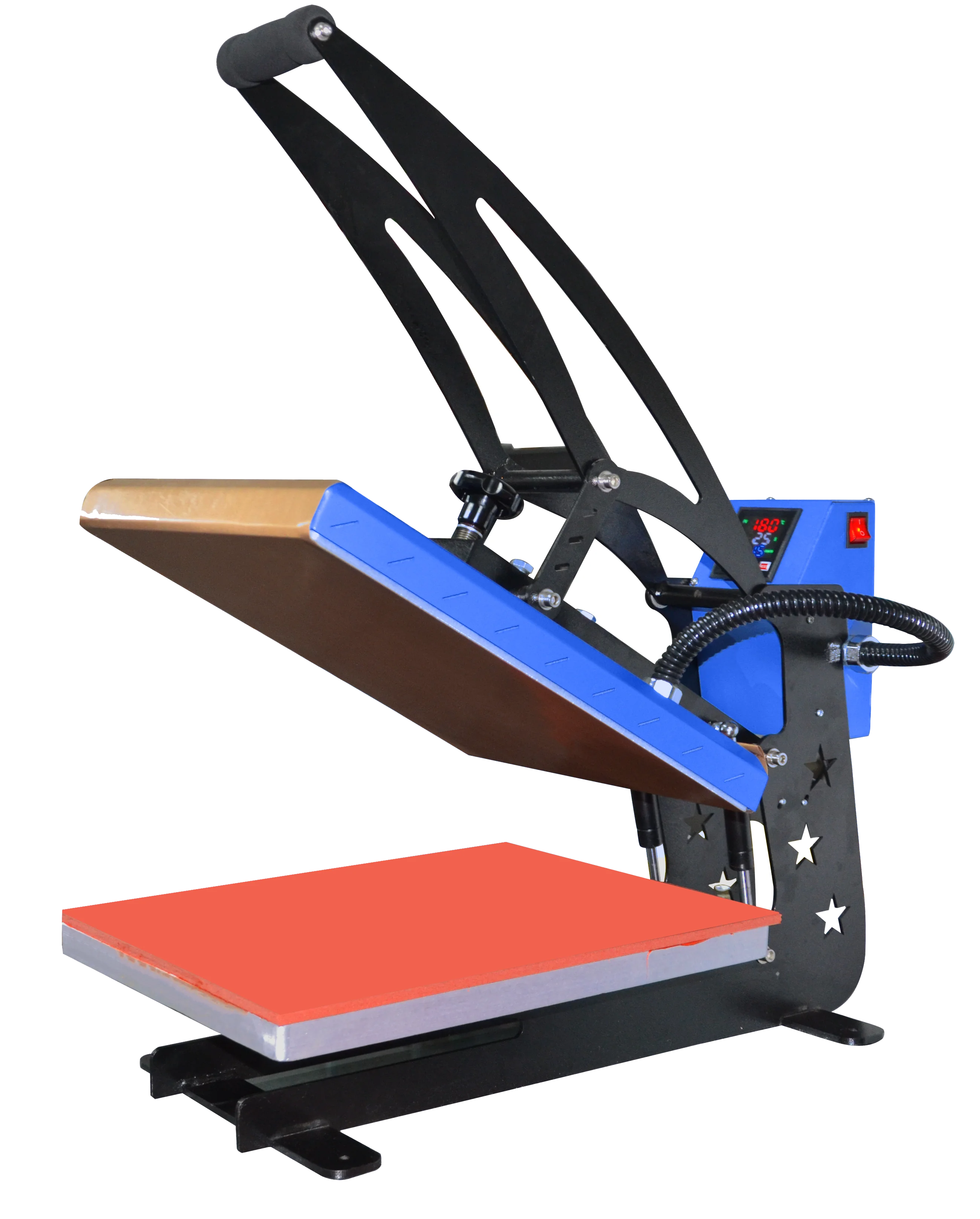 Manual High Pressure Heat Pres - Commercial Printing Machine For Shirts recension och pris