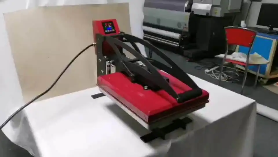 Manual High Pressure Heat Pres - Commercial Printing Machine For Shirts recension och pris