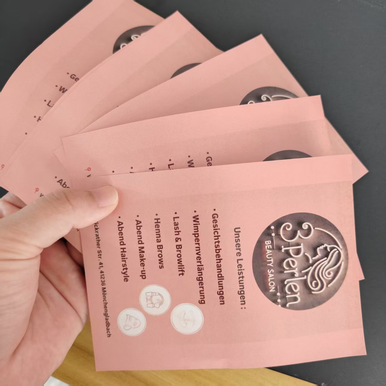 Customized A5 A6 size flyers,  - Commercial Printing Market recension och pris