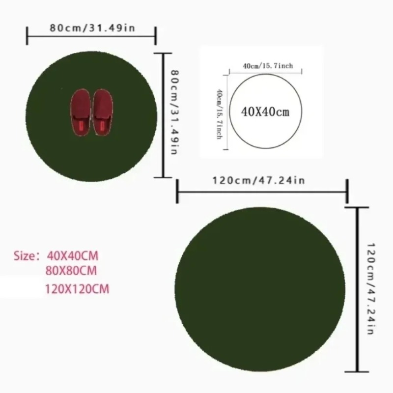 Circular Carpet Zoo Giraffe El - Wholesale Commercial Printing recension och pris