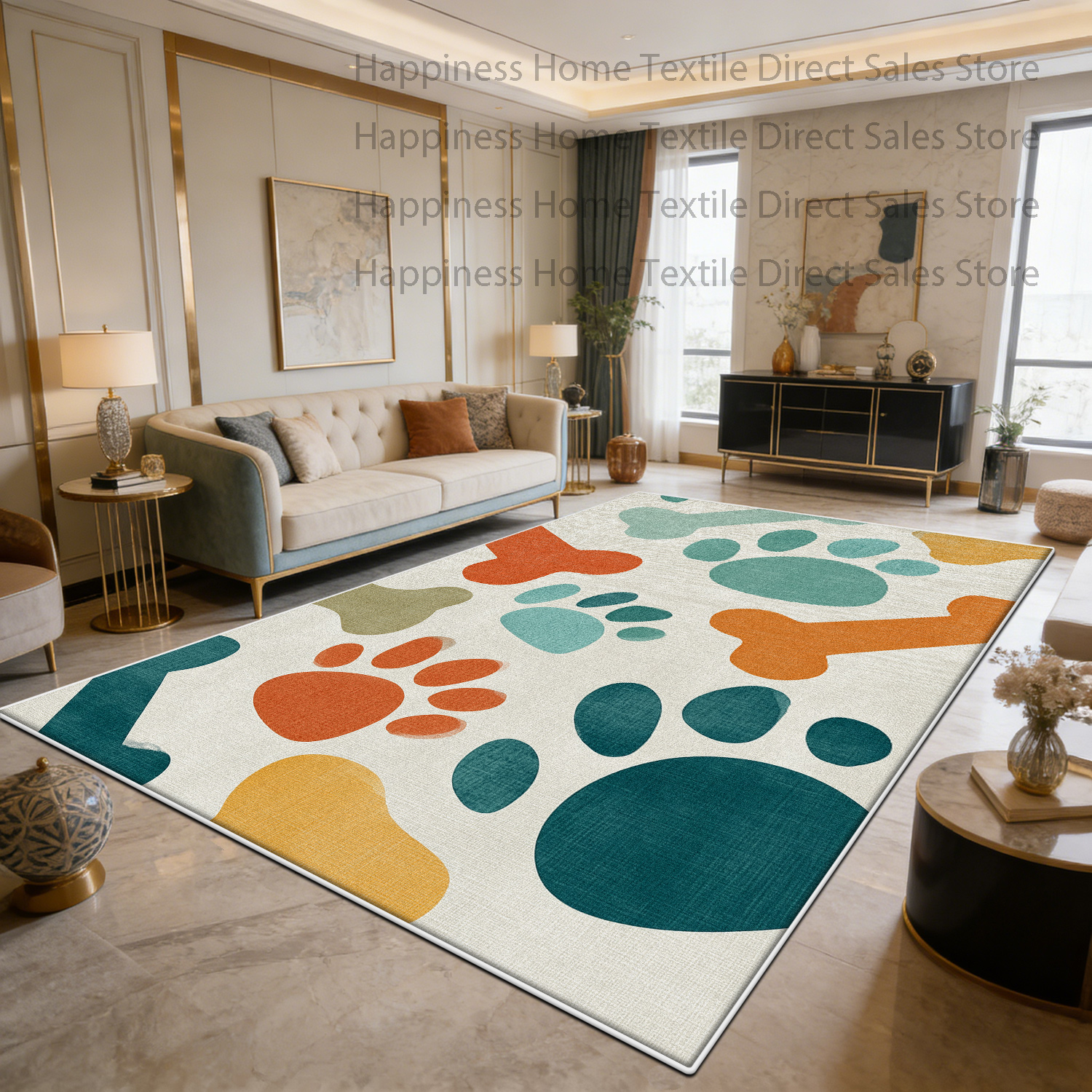 Nordic Modern Pet Paw Print Li - Wholesale Commercial Printing recension och pris