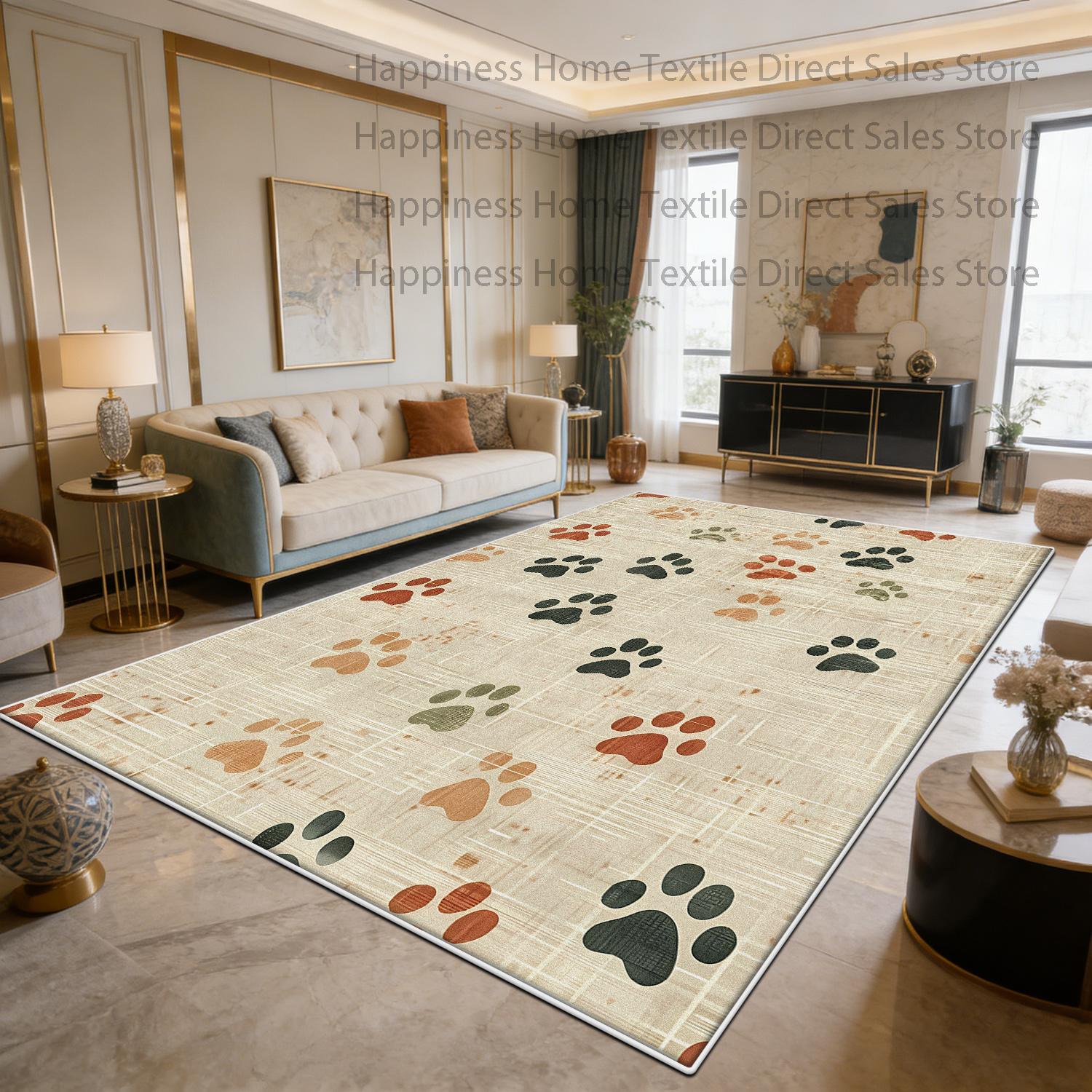 Nordic Modern Pet Paw Print Li - Wholesale Commercial Printing recension och pris